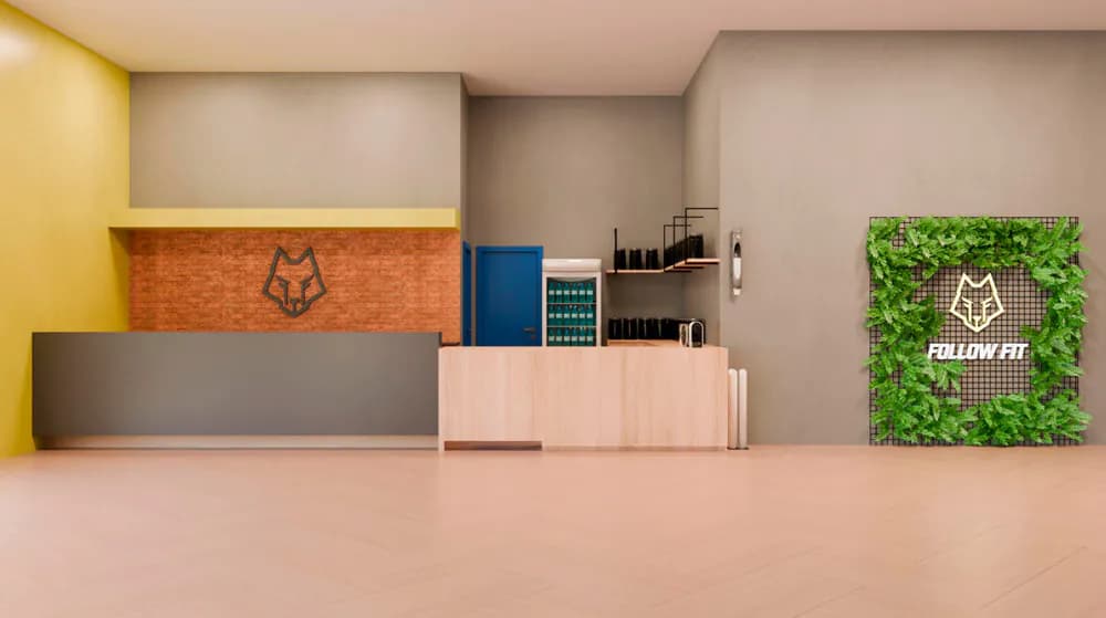 Projeto de unidade Follow Fit – ambiente interno