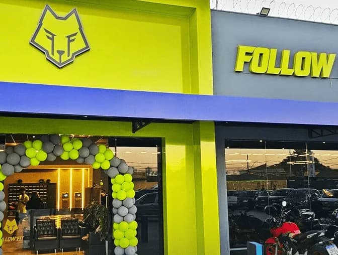 Fachada da Follow Fit Americana